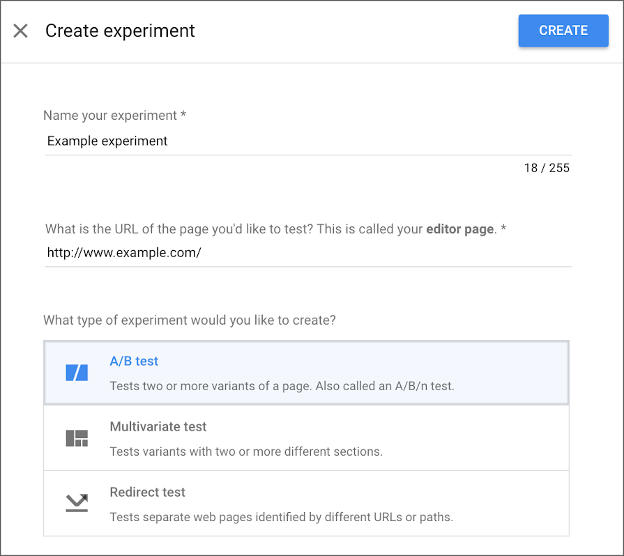 googleanalytics's tweet photo. An A/B test is a randomized experiment using two or more variants of the same web page (A and B). Each variant contains at least one element that is modified from the original.

How to Create an A/B Test in Google Optimize: https://t.co/mgKV9lYAtX #measure https://t.co/GKyDaFc8RV