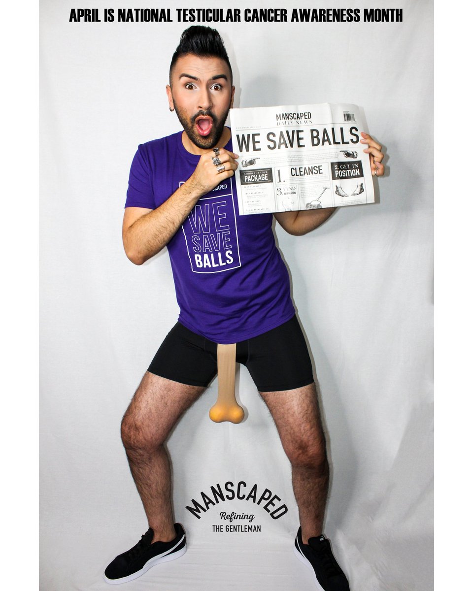ChrisSapphire's tweet image. April is National Testicular Cancer Awareness Month! I’ve partnered with @Manscaped to help spread the word 🔎🥜  Visit Manscaped.com to learn more about simple self-checks for cancer prevention &amp;amp; SHARE to help save a life. #ballcheck #manscaped #tcsociety.