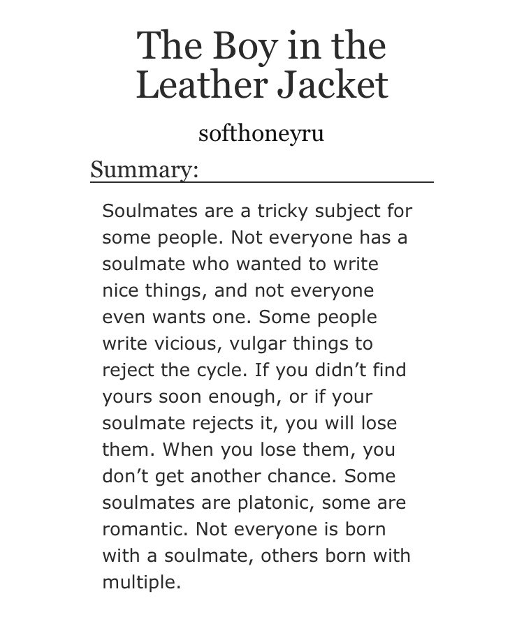 ➳「 the boy in the leather jacket 」‧₊˚࿐< link:  https://archiveofourown.org/works/16361099/chapters/38286371 > ♡︎ - biker jungkook (he’s a party boy)♡︎ - barista jimin♡︎ - this is so fucking angsty but also fluffy ♡︎ - implied smut♡︎ - it's so so good♡︎ - i wish it was a little longer tho