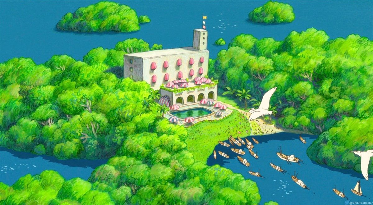 2dKami's tweet photo. Ponyo Scenery ⛅️ https://t.co/fmQigvUpOM