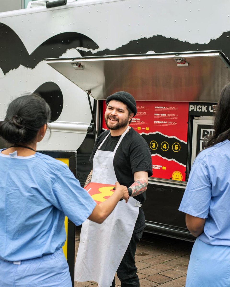 NetSuite's tweet photo. Pizza for the frontline! @andpizza has created its #heropie initiative, giving a free pizza to hospital staff in the area for every pizza purchased (17,000+ so far): https://t.co/m8kxLqRG51 #OpenforBusiness #InThisTogether #WeLoveOurCustomers https://t.co/ZjYc6m5rDe
