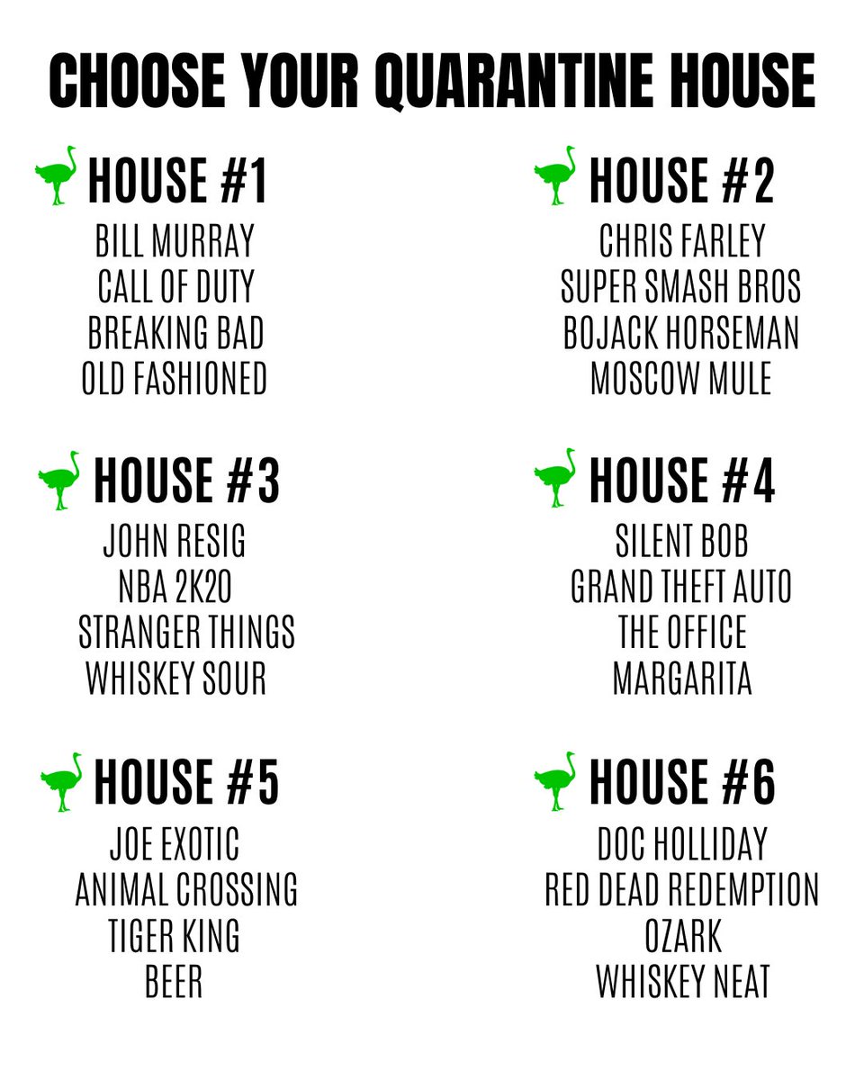 TheChivery's tweet photo. Choose your house https://t.co/WWEDmhkZby