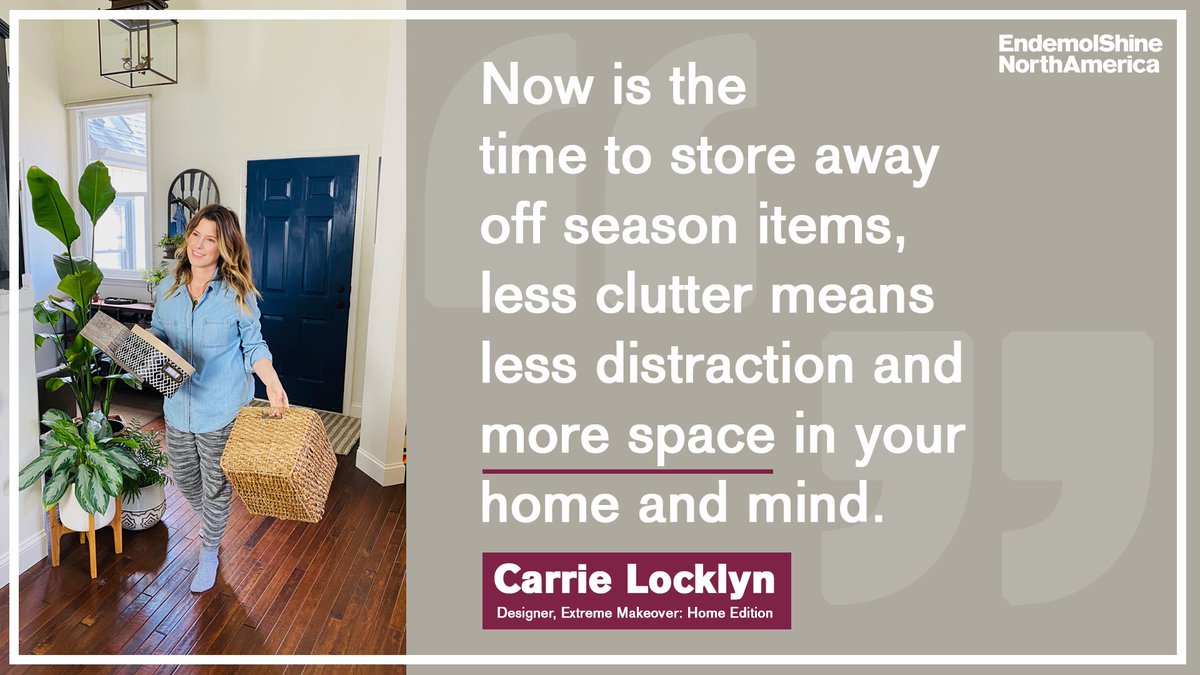 Feeling distracted by clutter? <a href="/extremehome/">Extreme Makeover: Home Edition</a> designer <a href="/CarrieLocklyn/">Carrie Locklyn</a> shares one of her tips for creating more space in your home!
