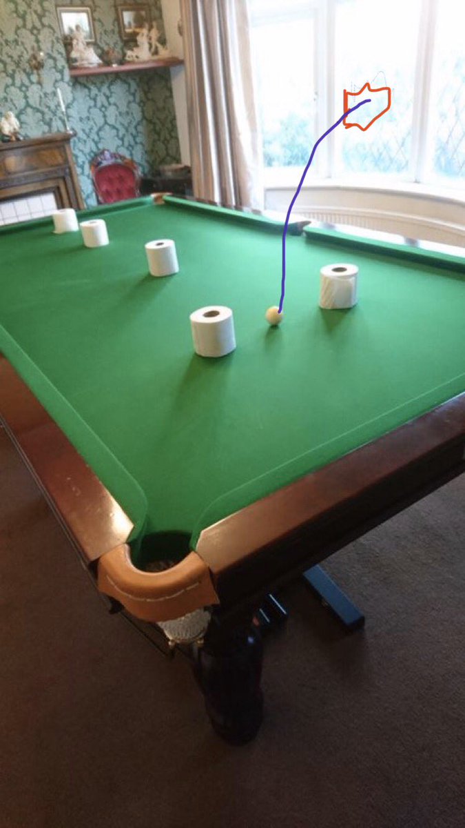 _Steve_York's tweet photo. @snookerbacker Oh hell, sorry. #miscue https://t.co/d1osCoIREh