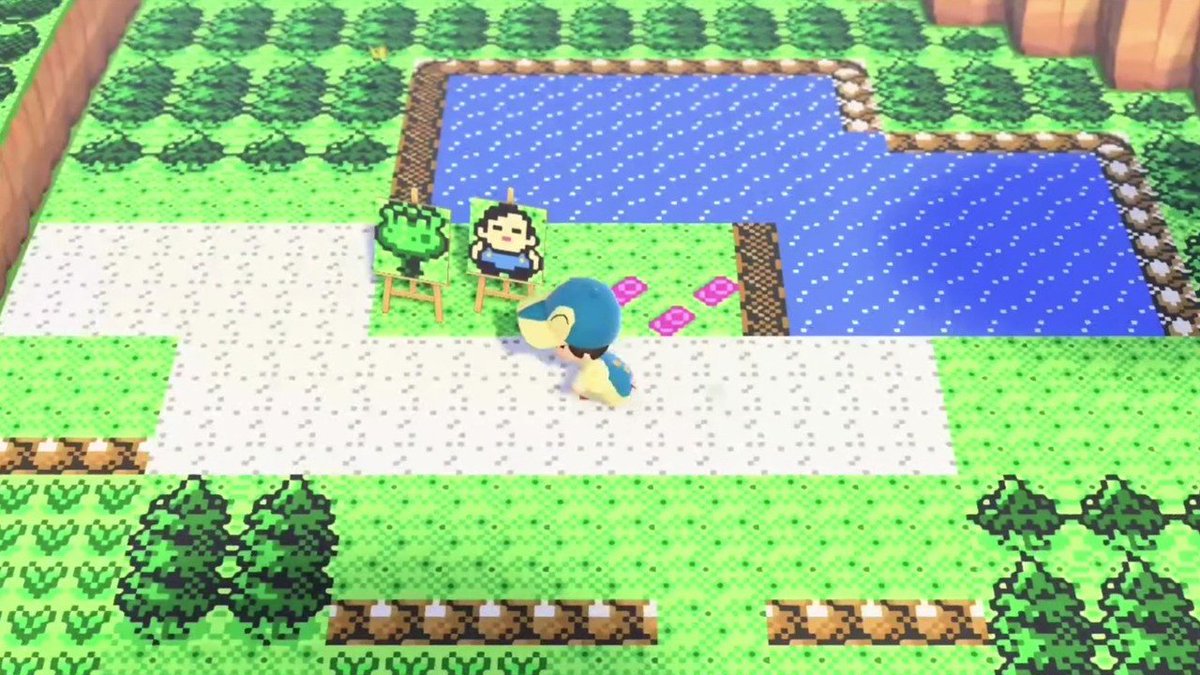 Recriaram o mundo de Pokémon Gold e Silver no Animal Crossing: New