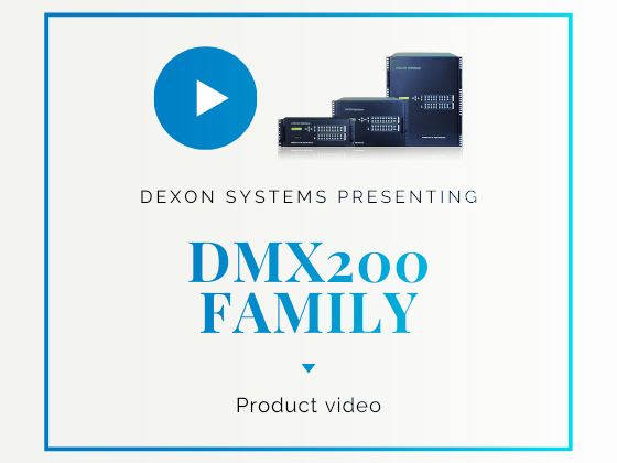 DexonUsa's tweet photo. Get to know the Dexon DMX-200 family, professional modular presentation and video processors. Check out this informative video: https://t.co/g4Eer53NGe 

Interested? Contact Dexon USA for more info: https://t.co/Nxr9lsEfuE

#ProAV #AVtweeps #VideoProcessors #SeamlessSwitching https://t.co/9EbnBxcGn6