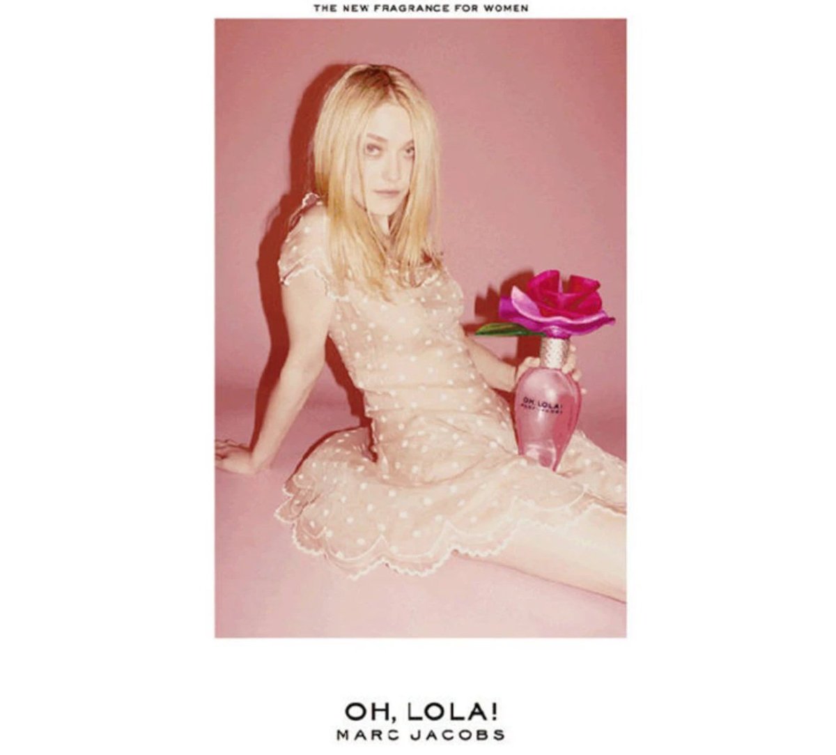 Marc Jacobs 'Lola', 2011. Banned in England for being sexually provocative. Dakota Fanning was 17 years old