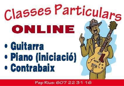 xavibayer's tweet image. Un bon músic que s&apos;ofereix per si voleu aprofitar el confinament.
És el Pep Rius.
A ell li han anulat un munt d&apos;actuacions i...