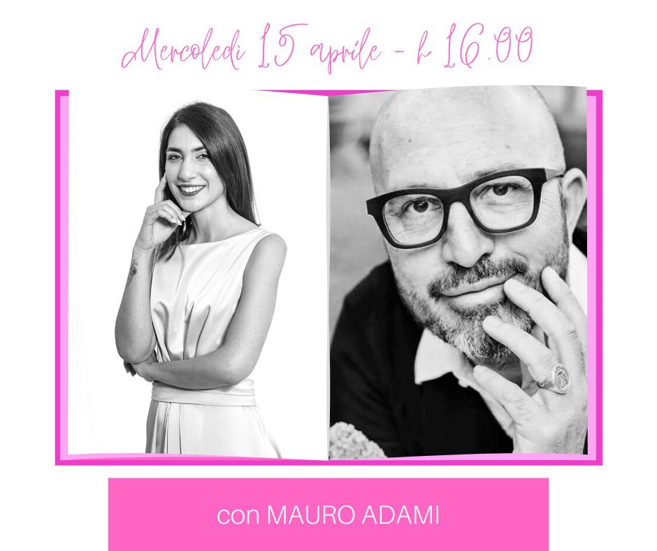Domani mercoledì 15 aprile alle ore 16.00 DIRETTA 
Parleremo di come immaginare i futuri scenari per Weddings ed Eventi. 

Un confronto da #weddingspecialist &amp; #WeddingLovers #domoadamievents  #yourweddinginitaly