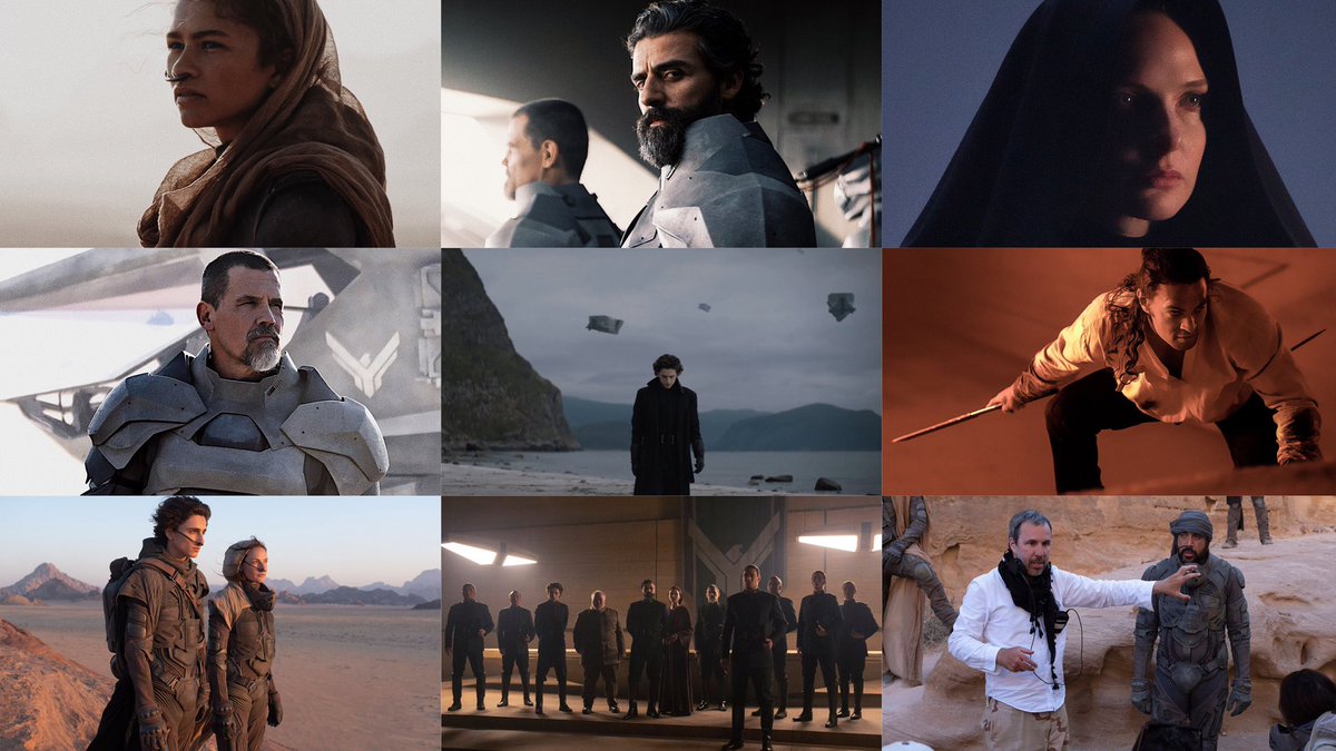 DuneNewsNet's tweet image. We finally got our first look at ⊃∪∩⪽. Couldn’t ask for more. Get ready for a sci-fi masterpiece this Winter.