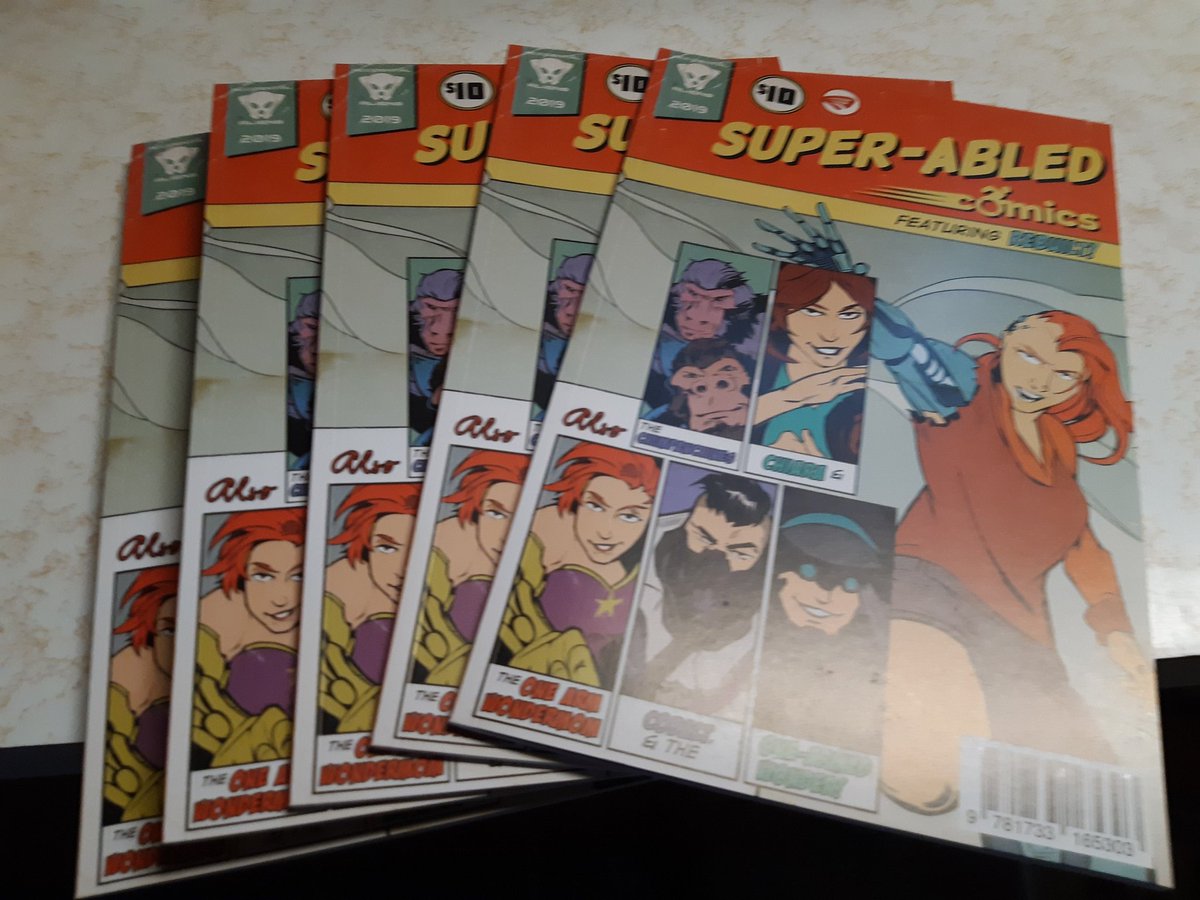 TaleEndStudio's tweet photo. @AbledSuper was created for people with #limbdifference by #creators with limb difference. But it's become more than that. It became fuel for getting #creative again. The story of #Cobalt continues and #superabled #comics will be back!!! #limbdifferenceawarenessmonth #indiecomics https://t.co/hqs2urzPv8