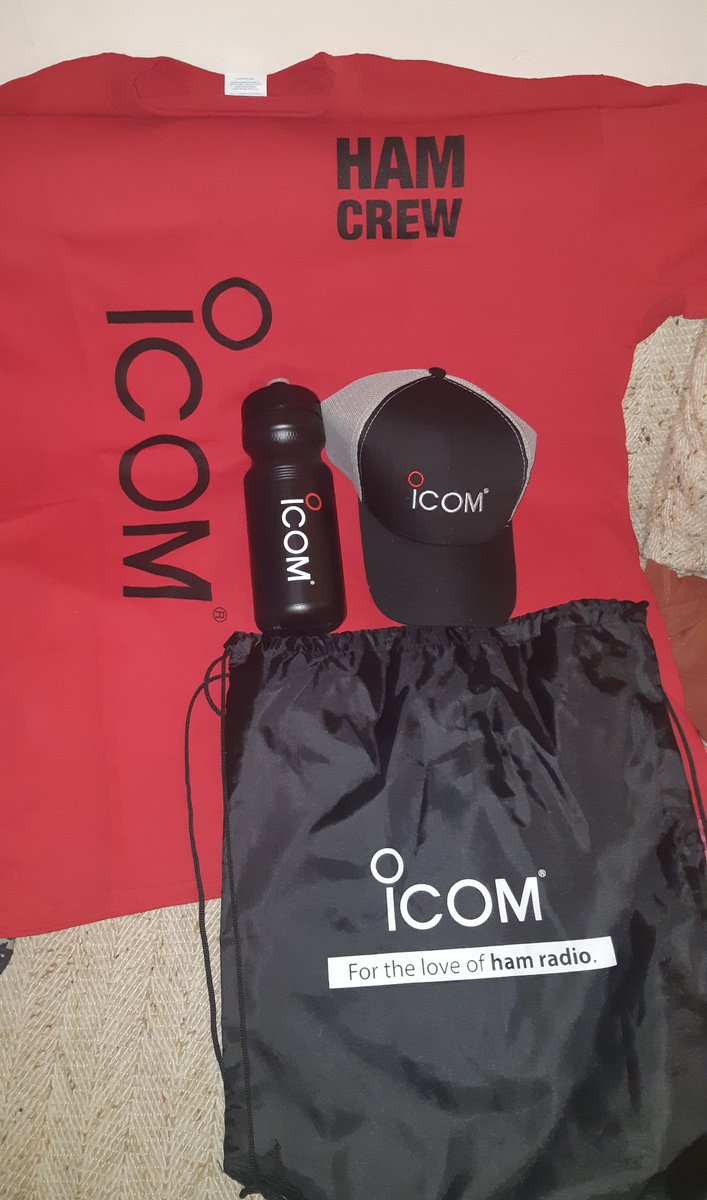 ParrySoundARC's tweet image. I would like to thank @IcomAmericaInc for sending us a package of @IcomAmericaInc swag that we won from there club net giveaway. 
You can sign up your club and your club may win as well.
icomamerica.com/en/amateur/clu…