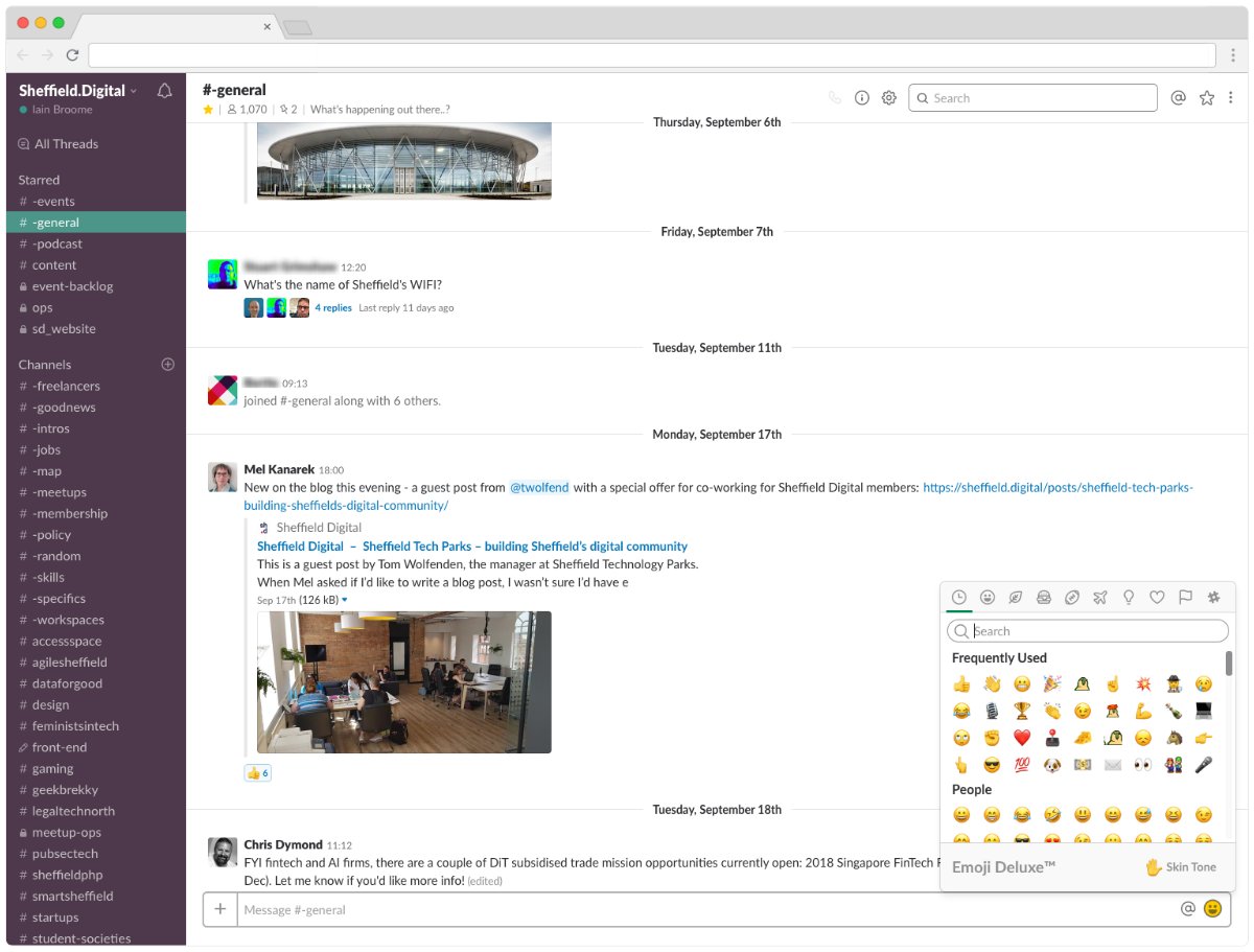 🎉 Sheffield Digital's first virtual pub quiz will be taking place tomorrow 15th April at 7:30pm 🎉 

It will be hosted by the lovely <a href="/JamesMarriott/">James Marriott</a> and all are welcome to join (including family &amp; friends).

Join our Slack community for the link &amp; password sheffield.digital/slack/