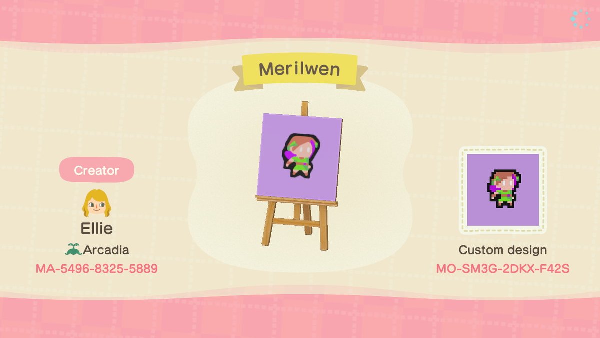 outsidefanstra's tweet photo. All things Merilwen! Love making these! @chiefbradley #AnimalCrossing #Oxventure https://t.co/TyB4j1u2lq