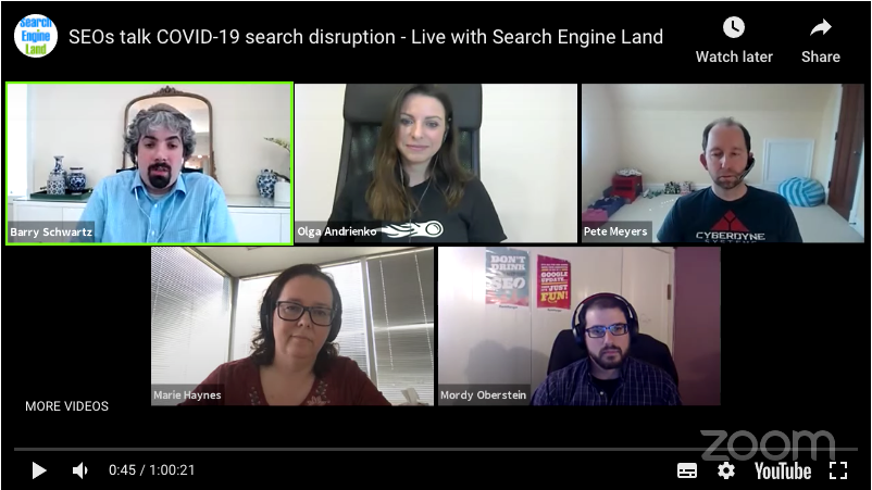 bitdigital_io's tweet photo. 16-straight days of rankings volatility: #SEOs dig into the #COVID-19 effects on #search. via @SearchengineL | #SearchEngineOptimization #Google #DigitalMarketing https://t.co/6mM3HkMR9g