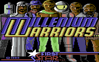 oldyzach's tweet photo. Retro Tuesday: MILLENIUM WARRIORS! 😎😎😎
#retrogaming #retrogames #retrogamers #GamersUnite #Commodore #C64 #memories #MyFavGamesEver #MilleniumWarriors #FirstStarSoftware https://t.co/mvrQwHgC83