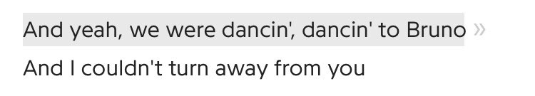 “Oh ok Laura, I know that. There’s nothing new”Well, watch this KarenSee how there’s a line that mentions Bruno Mars  #HeartbreakWeather  