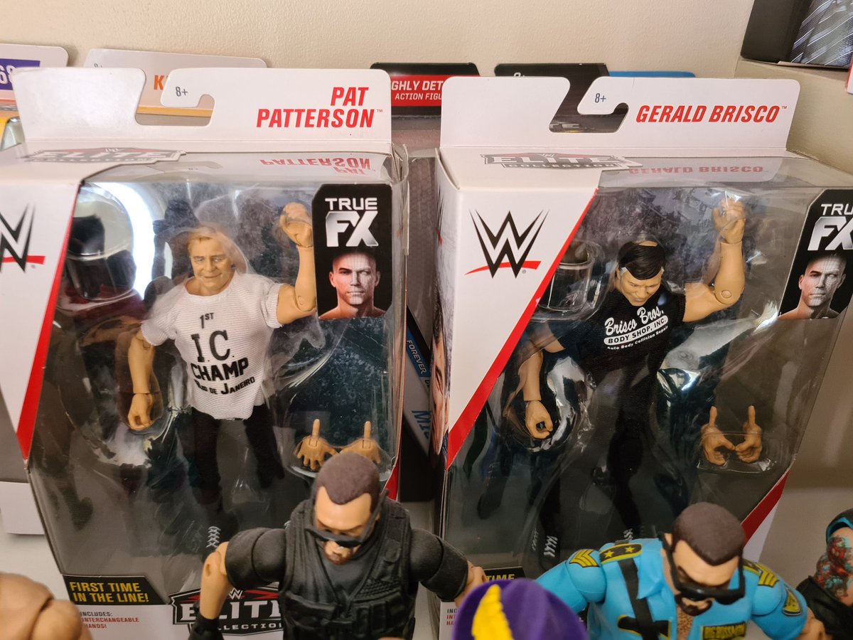 Patterson & Briscoe reunited once again! #WWEEliteSquad #FigLife #FigLove #WWEFigures #WrestlingFigures