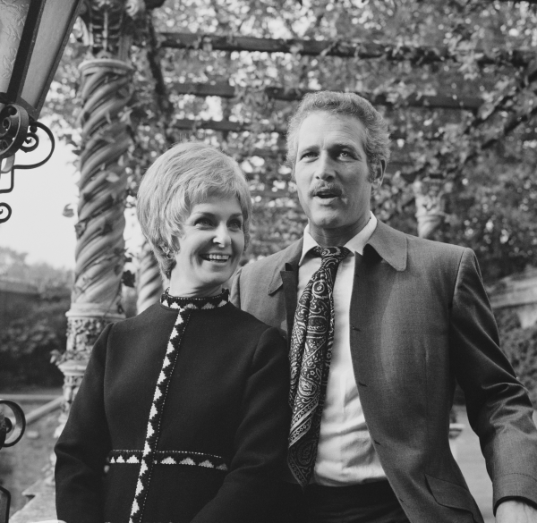 Paul Newman was Roger Henderson, the local movie projectionist. Joanne Woodward was his wife, Leona, who always reminded everyone that she went to Bennington.