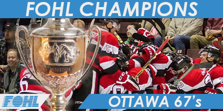 aaaaaaaaaannnnnddddd.... NEW FOHL CHAMPIONS... the Ottawa 67's!!!!!!!!! #FOHL #FantasyHockey #OHL #OntarioHockeyLeague