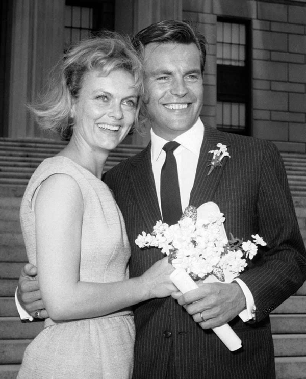 Natalie's once and future husband, Bob Wagner, and his second wife, Marion Marshall, were Dwayne and Ada Clark. Dwayne had no discernible occupation, but everybody knew his family had money.