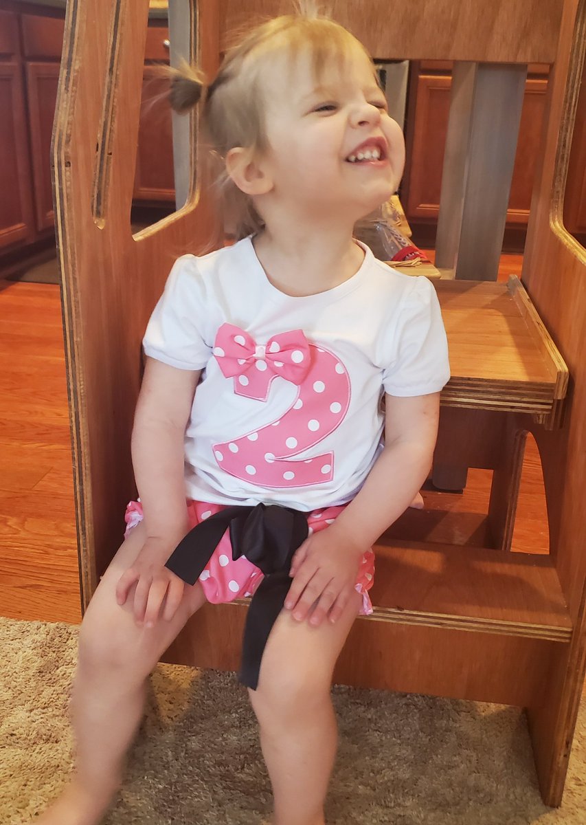 Kindness Week at CVES! I think this counts as wearing pink since we LOVE kindness...and turning 2! <a href="/CreekViewElem/">Creek View Elementary School</a> #bdaygirl
