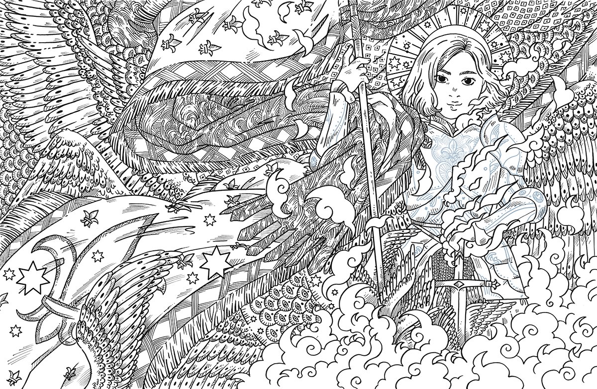 It's #PortfolioDay?? I'm Isa! I'm a French-Canadian artist who currently draws Namesake, and edits the Valor Anthology, as well as edits comics for @Hiveworks and @slipshinestudio. I have two graphic novels pitches in WIP.
https://t.co/JQuKCT0SXy
https://t.co/4VA7I1FWEM