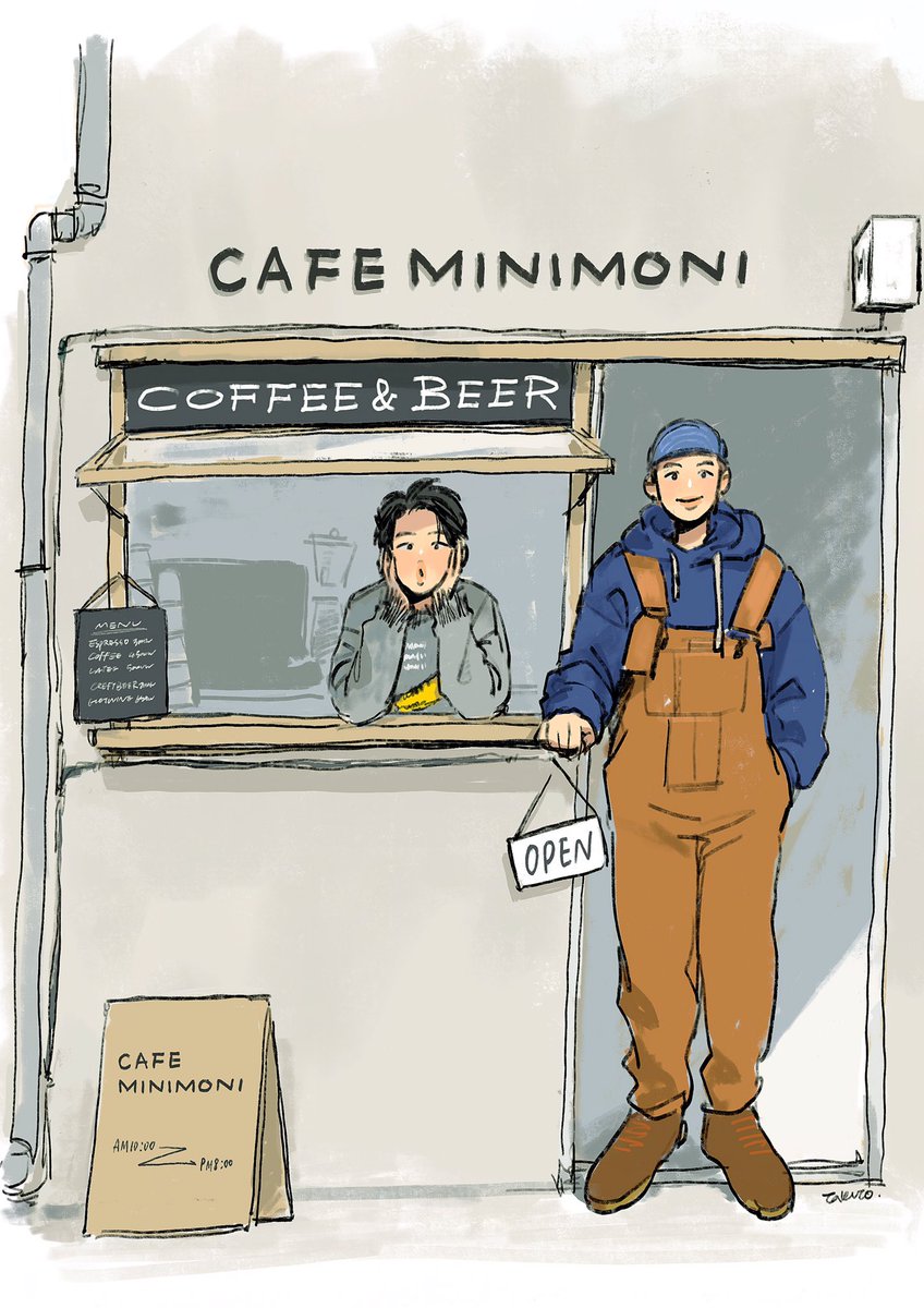 ttkktt1018's tweet photo. CAFE MNMN🐨🐥 https://t.co/4cBXoglvPH