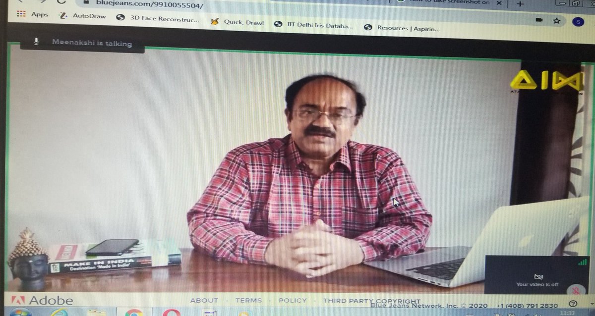 shefali_ch's tweet image. Attended a Professional Development Workshop @AdobeForEdu @AdobeSpark 
#TinkerFromHome #AtalTinkeringLabs Thankful to @rramanan @AIMtoInnovate @pkdhillon08 for enhancing our skills. @charuchhabra2 @Gurpreet8004039 @Kirande86790791