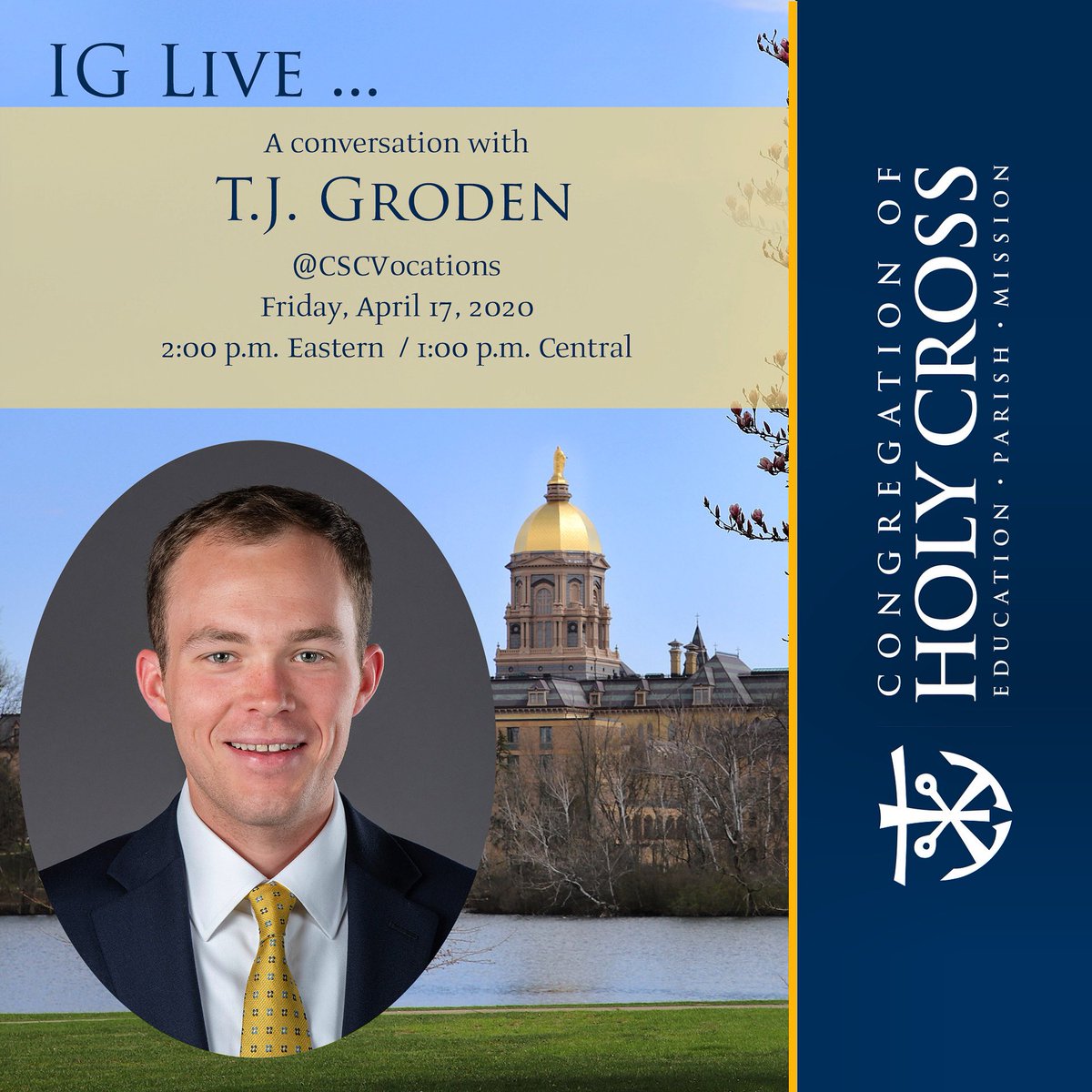 Holy Cross Vocations tweet media