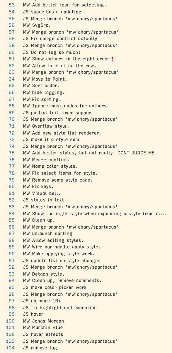 We continued cobbling together the prototype with code we were increasingly sure wouldn’t ever make it to production. If you‘re curious, here are all our commits. (I actually became a better engineer thanks to this process – thanks,  @SickingJ!)