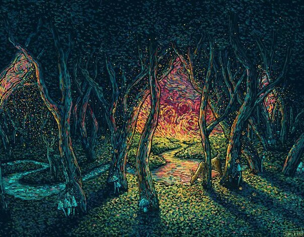 yine burdayım;
"ne gerçekleşmesi,
ne vazgeçmesi olası" düşler içinde.

James R. Eads (1989 - )