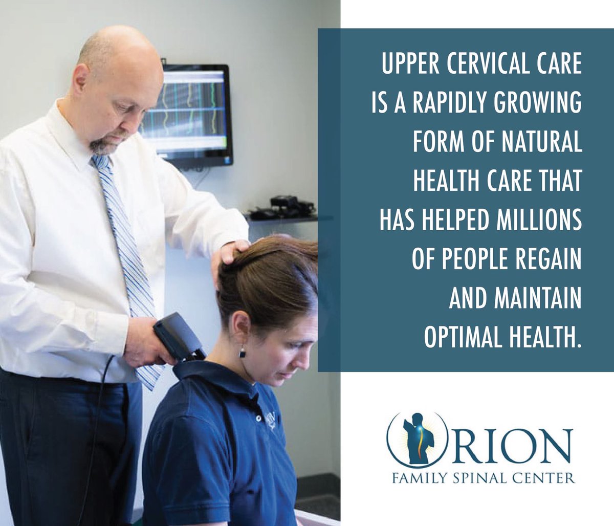 OrionFamilySC's tweet photo. Upper cervical care is a rapidly growing form of natural health care that has helped millions of people regain and maintain optimal health. Learn more on our website: https://t.co/O1DcPCFJnu https://t.co/OzJYlQiBtt