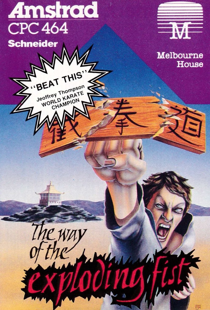 ClassicReplay's tweet image. Unbelievable game! #WayOfTheExplodingFist #MelborneHouse #Karate #Retrogaming #8bits #Amstrad #C64 #ZXSpectrum