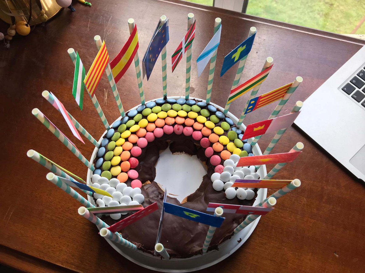 COI_Optometria's tweet photo. Como la distancia a veces no es suficiente para que las familias estén lejos ... ayer, celebramos un concurso de Monas de Pascua entre profesores y alumnos del #MasterCOI ... jejejeje ... el nivel de los platos fue increible, pero el calor y el cariño aún más 😊 https://t.co/XR0KcnZKT9