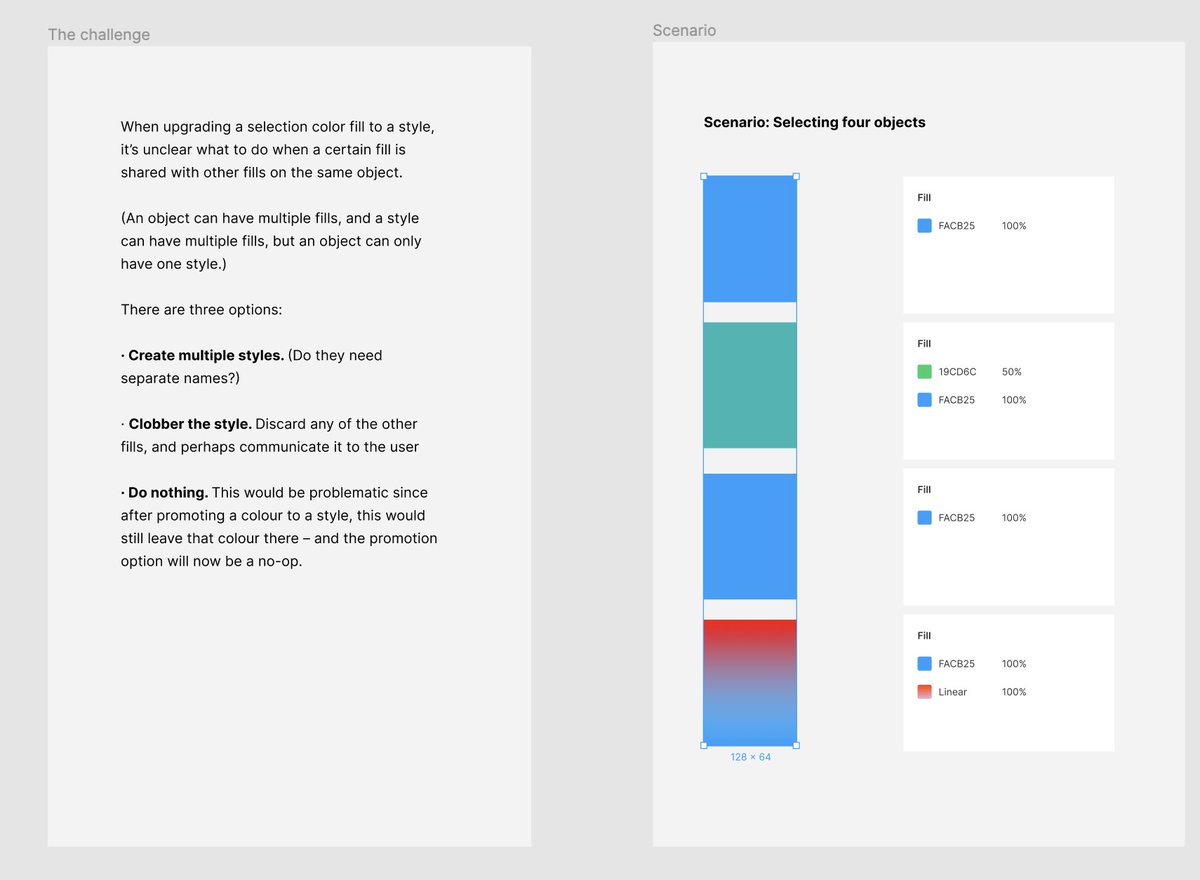 This was the most “traditional” UI work I did on the project. I collaborated with  @thejoannachen and  @nikolasklein and  @rsms to figure that one out. Here are some explorations.