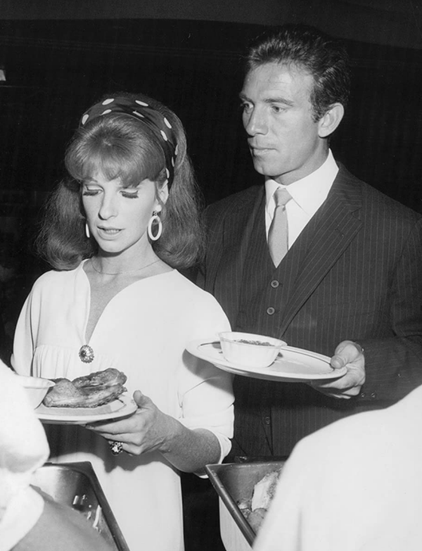 Tony Franciosa was Manuel "Bud" Fragazzi, who ran the local saloon. His wife, Judy Balaban -- one of Princess Grace's bridesmaids -- was Bernadine Rasmussen, who wrote the society column and ran the lunch counter at the bus depot.