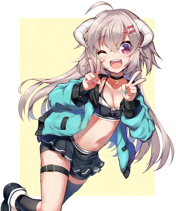 活動2周年おめでとう? #ayame_art 