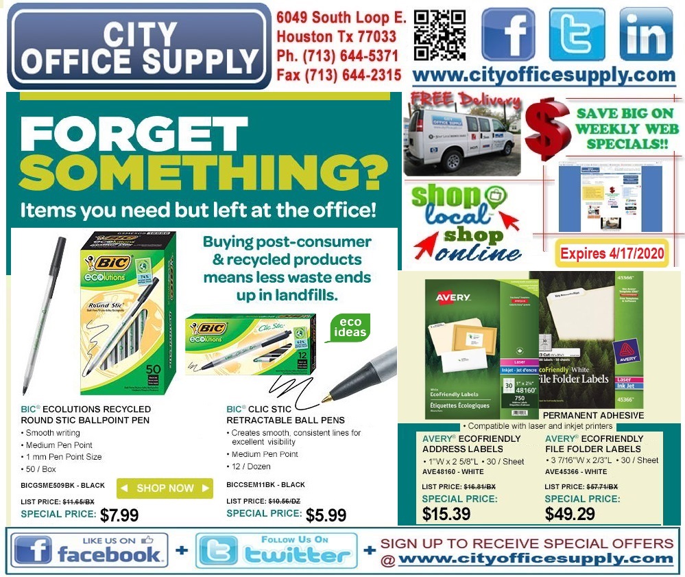 CITY OFFICE SUPPLY on Twitter "TuesdayTip Buy EarthFriendly 