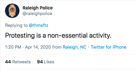 MattWalshBlog's tweet photo. It's time to choose a side. You can either stand for freedom or prostrate yourself on the ground before your masters and accept this kind of bullshit from the government. https://t.co/HdrR6cbA17