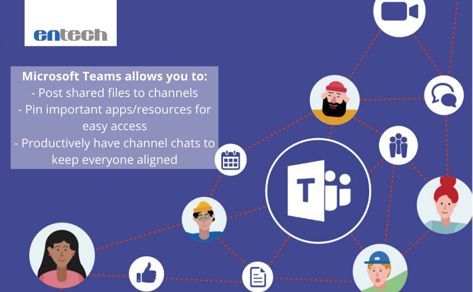 EntechUS's tweet photo. Are you familiar with Microsoft Teams? Here's a quick overview.

For more information, visit our live stream and blog at https://t.co/HqdwP59RUY https://t.co/gZyw25jsld
