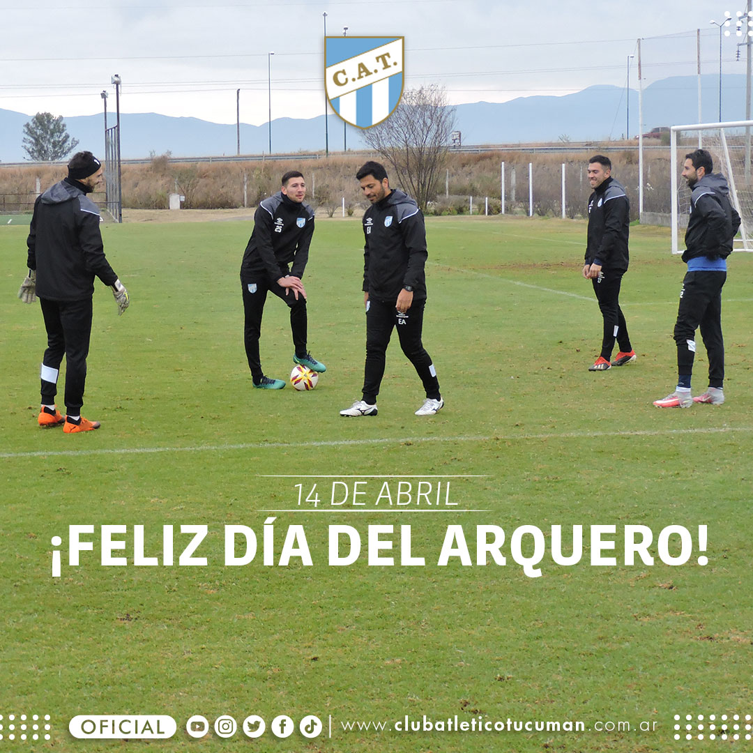 ATOficial's tweet photo. 🧤⚽ Saludamos a todos nuestros arqueros en su día, y esperamos volver a verlos pronto defendiendo nuestra camiseta en las canchas de la provincia, el país y el continente.

🤔 ¿Cuál es la atajada de un arquero Decano que más recordas? 

#DiaInternacionalDelArquero https://t.co/ibwTI7sGgn