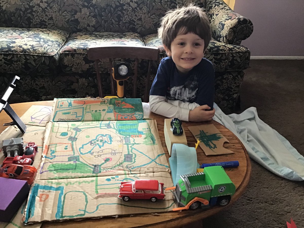 CCalandra3rd's tweet photo. We have a more elaborate drawing and even cards to use with “the game” as well as pieces to move around the board! Yes! Still working on game rules and how to win! ⁦@HamiltonHawks82⁩ #hawkhomeadventure #tsdpreschoolhomeadventure ⁦@ekeyser3⁩ https://t.co/eHzAxxwUoG