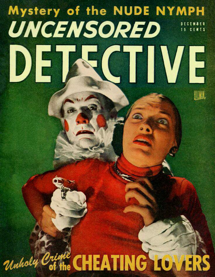 Today in pulp.. . it's time to look back at a forgotten pulp genre: Crime Clowns!  #MondayMood"I didn't choose the crime clown life the crime clown life chose me."