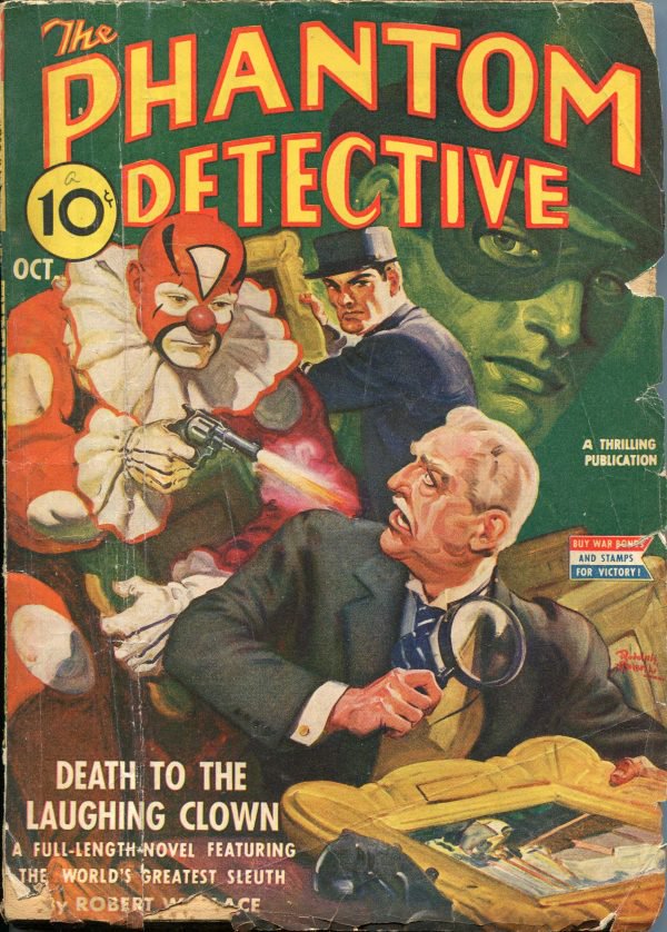 And in the pulp magazines of the 1920s there's one thing clowns were notorious for: crime! They would pop a cap in your ass and not even blink.