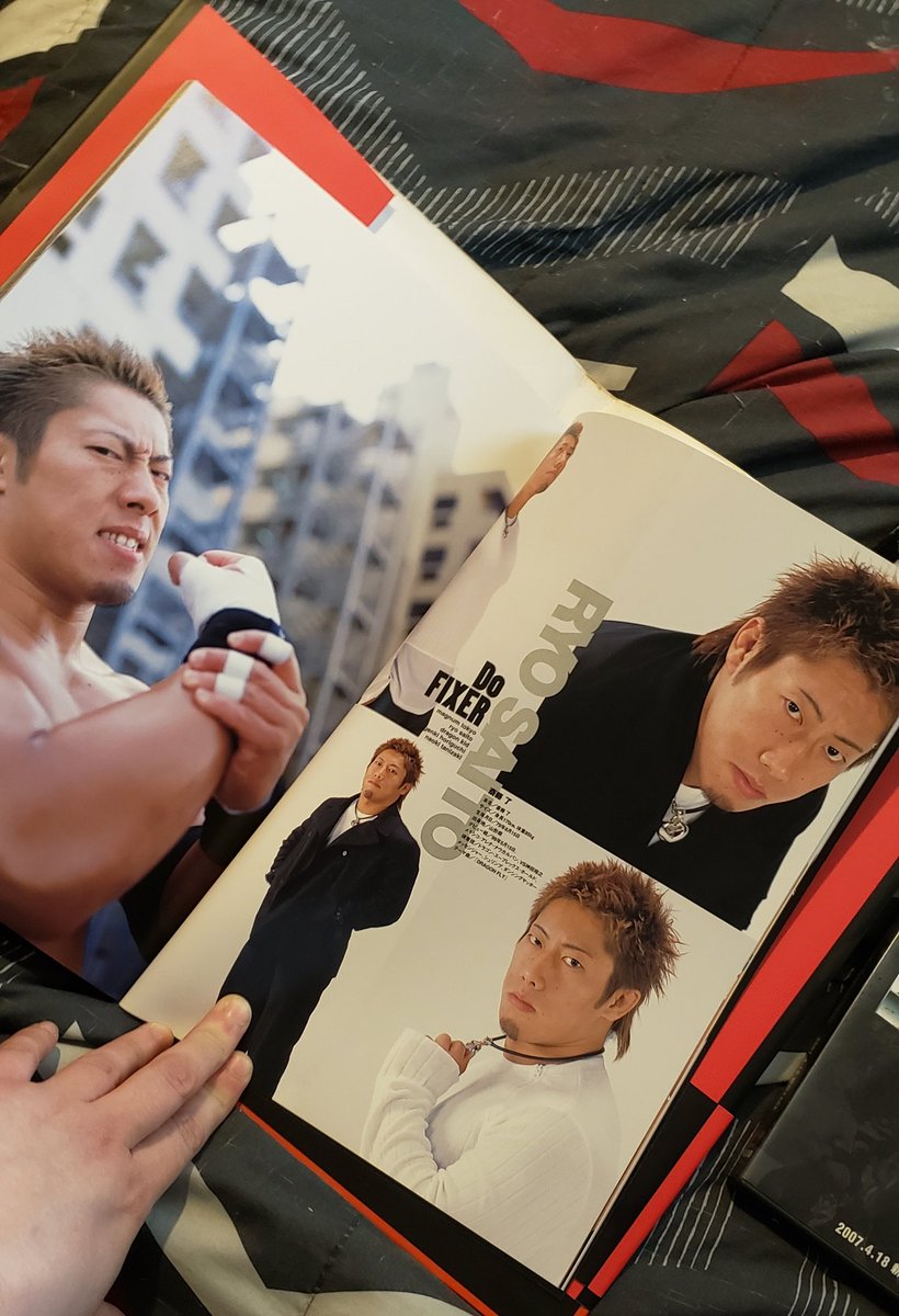 if you don't like Ryo Saito, we can't be friends #dragongate