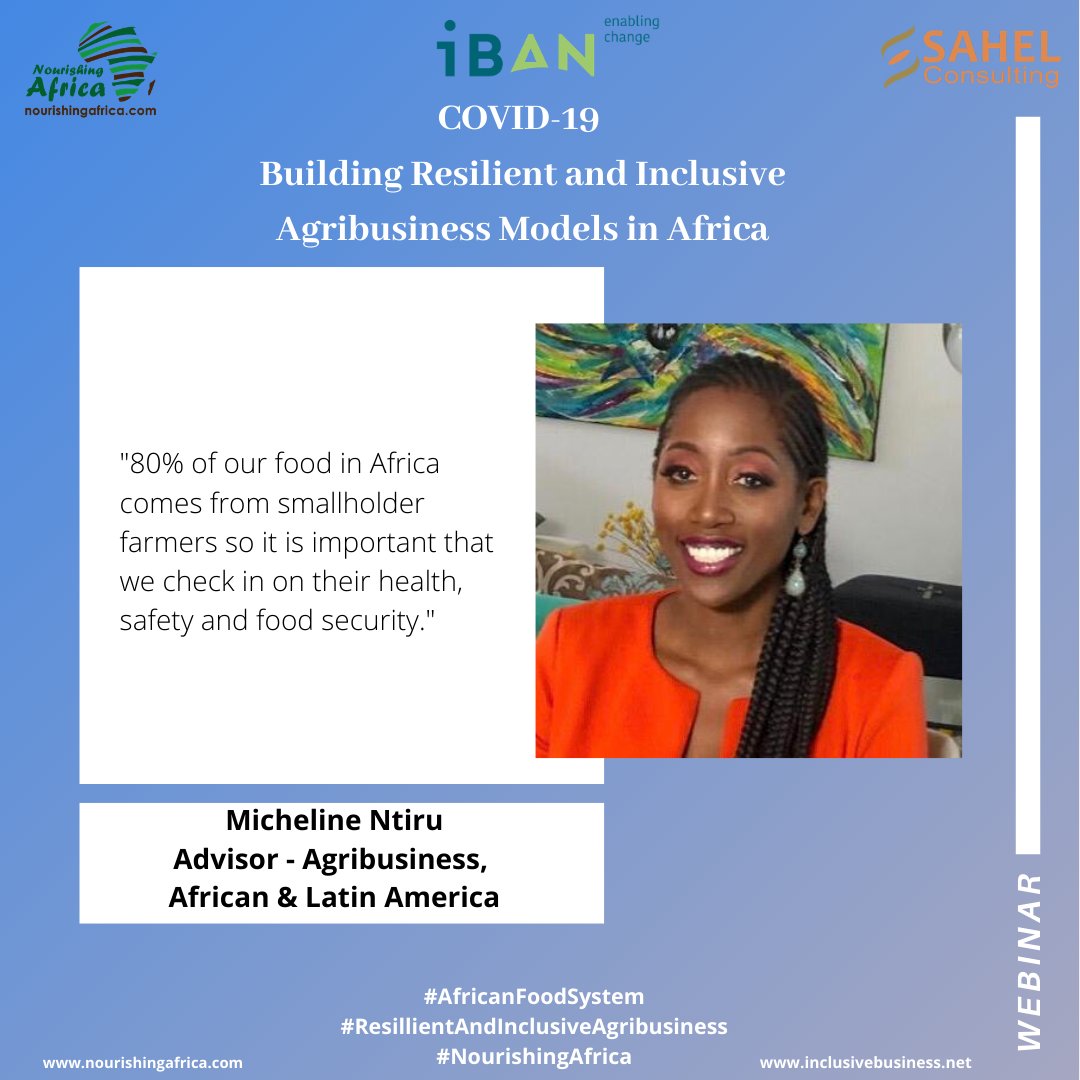 the_afchub's tweet photo. Check in on those who are directly and indirectly involved in ensuring that you have food.
Key insights from @michelineMutoni.
@InclusiveBiz #ResillientAndInclusiveAgribusiness @sahelconsulting #NourishingAfrica #AfricanFoodSystem https://t.co/gpODUxaioA