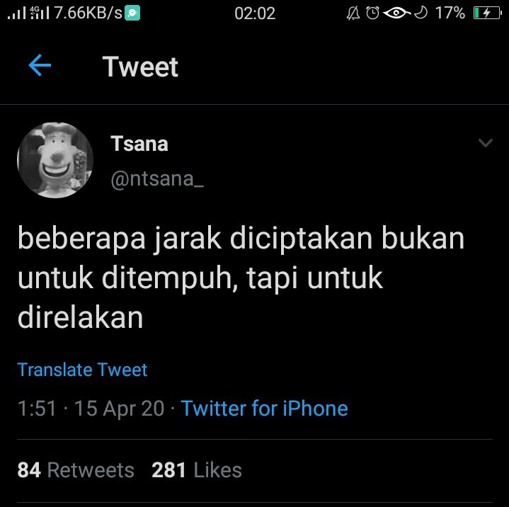 Setelah apa yang terjadi dengan jeromeSemua tweet tsana terasosiasikan buat jerome:")