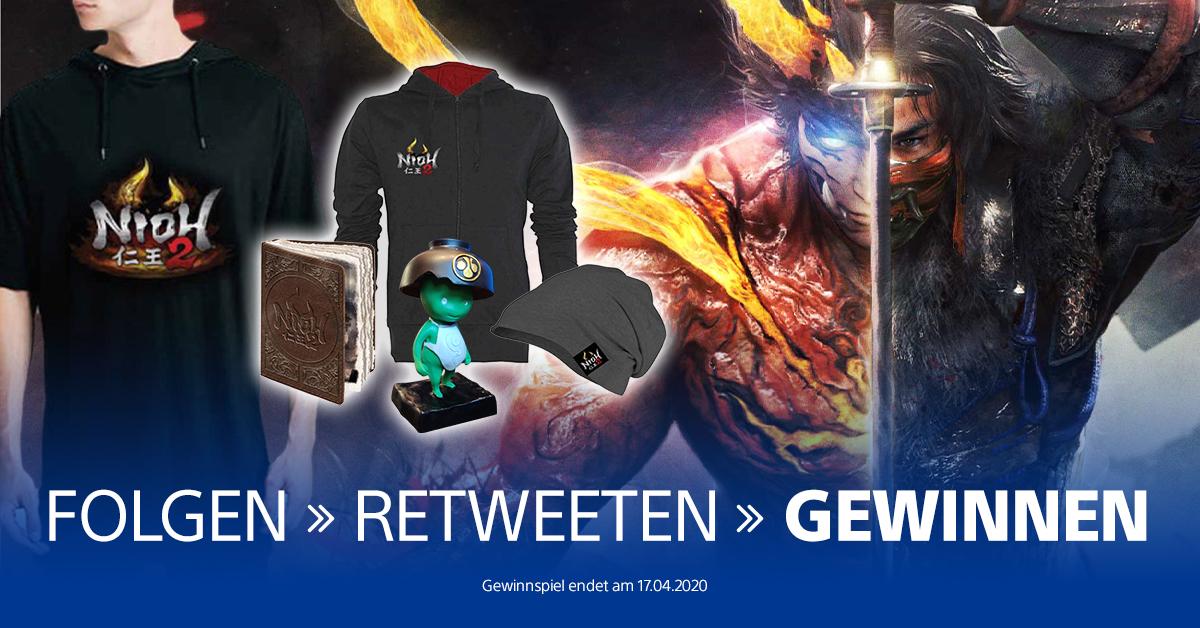 PlayStationDE's tweet image. Gewinnt eines von drei #Nioh2-Fanpaketen 🎉 
#PS4 TNB: bit.ly/2RAKDzE