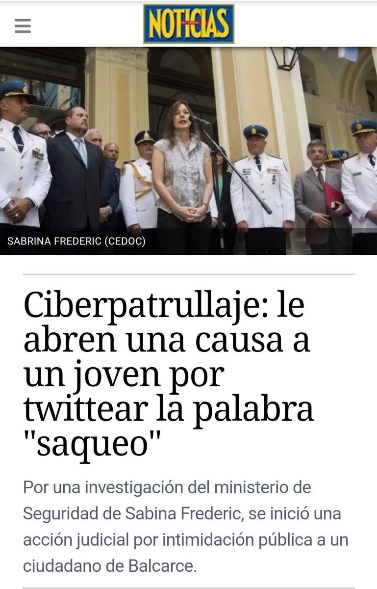 CristianoBible's tweet photo. El fin de la libertad de expresión?🤔
no se puede criticar al gobierno?🤔
no se puede hacer un chiste?🤔
Mientras tanto a los delincuentes les dan domiciliaria 😡
"Del dicho al hecho hay un largo trecho"
#MinorityReport #SentenciaPrevia
#FalsaLibertad #FalsaDemocracia #Orwell1984 https://t.co/HQuyiuCxU3